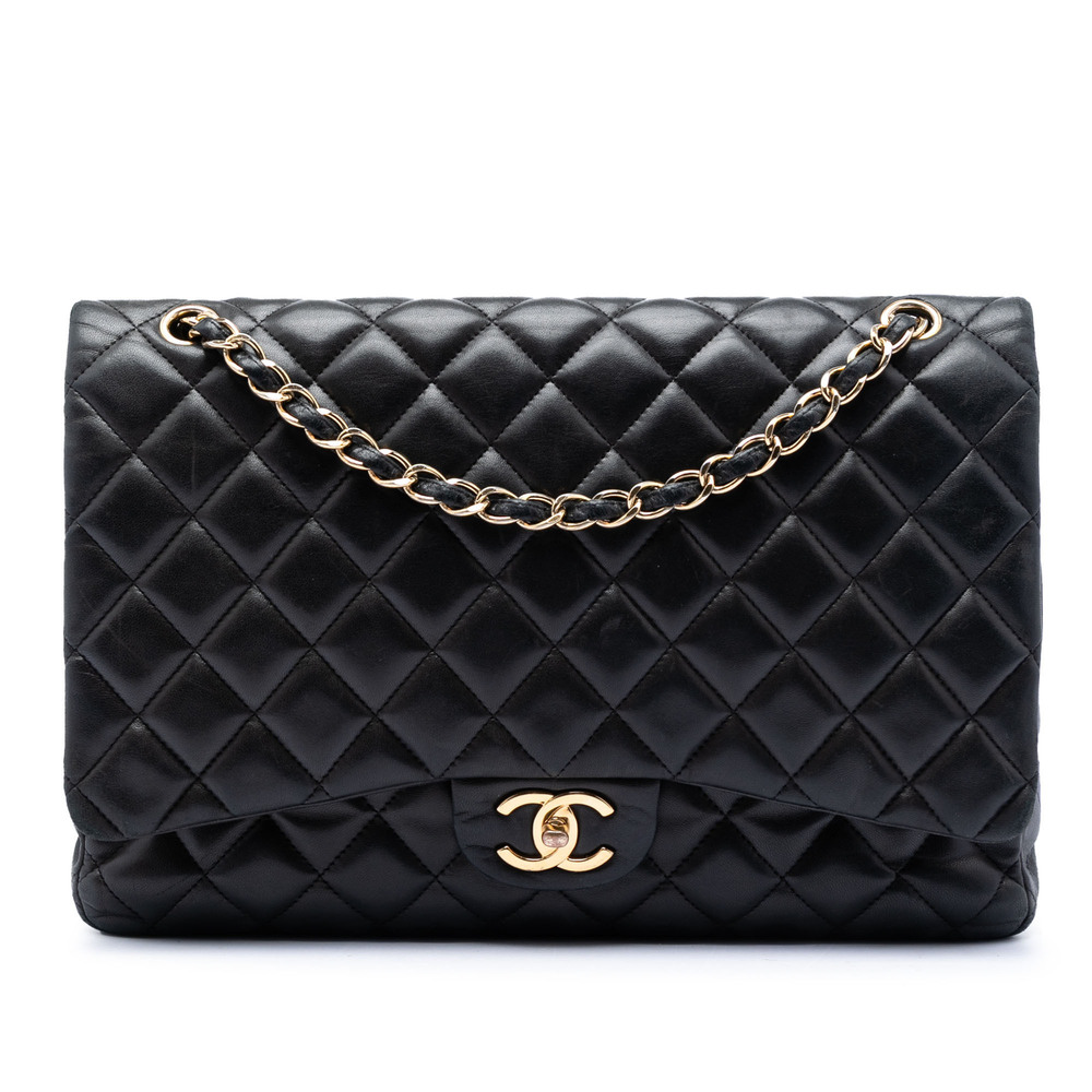 Pre-Loved Chanel Maxi Classic Lambskin Double Flap